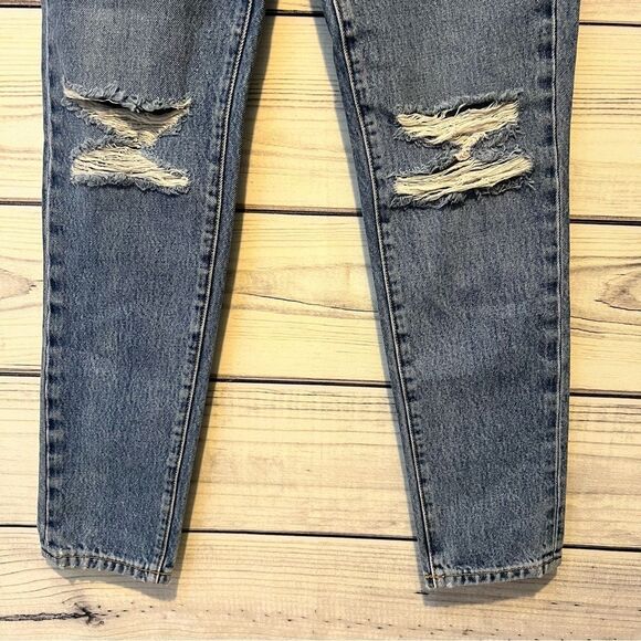 Carmar Alexander High Rise Medium Wash Straight Leg Jeans - Picture 4 of 10